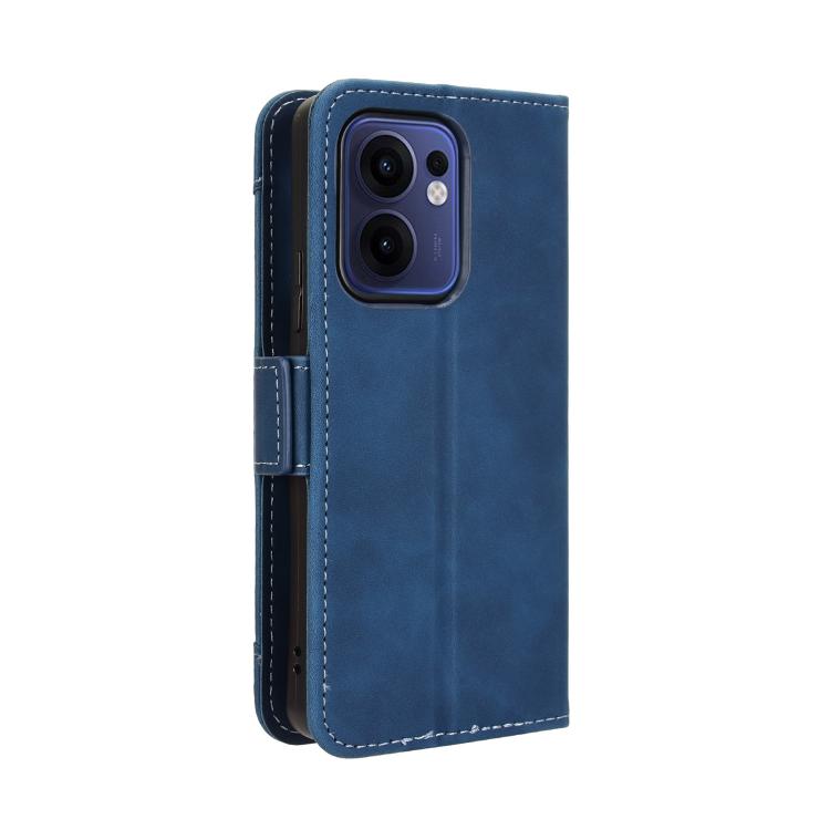 For OPPO Reno13 F 4G / 5G Skin Feel Calf Texture Card Slots Leather Phone Case