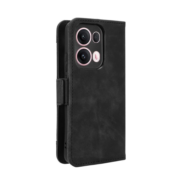 For OPPO Reno13 Pro 5G Global Skin Feel Calf Texture Card Slots Leather Phone Case