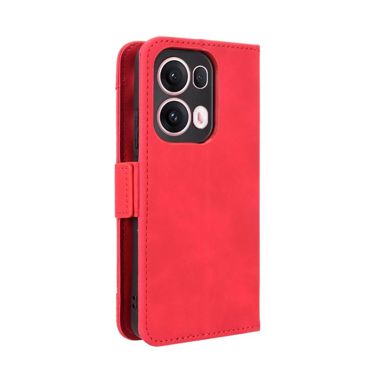 For OPPO Reno13 Pro 5G Global Skin Feel Calf Texture Card Slots Leather Phone Case