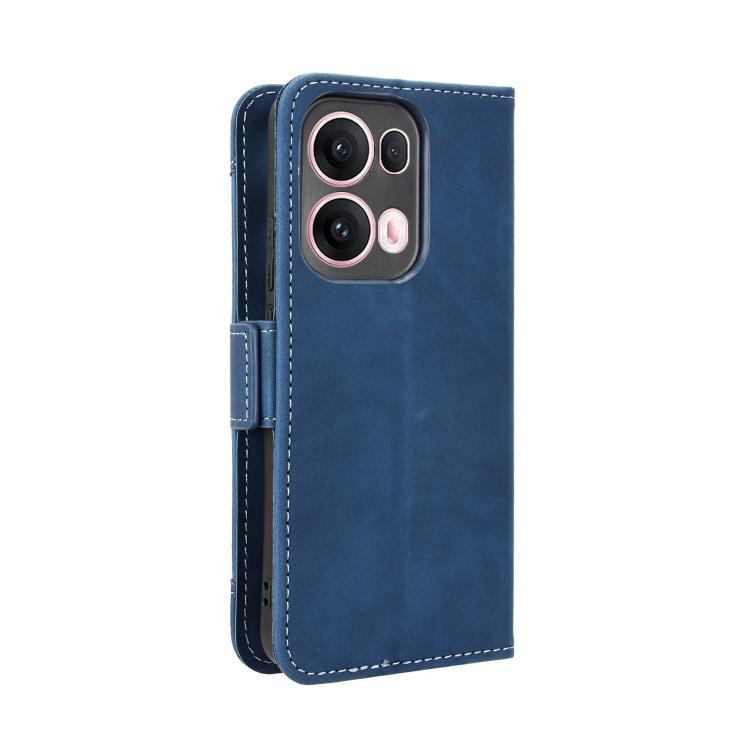 For OPPO Reno13 Pro 5G Global Skin Feel Calf Texture Card Slots Leather Phone Case