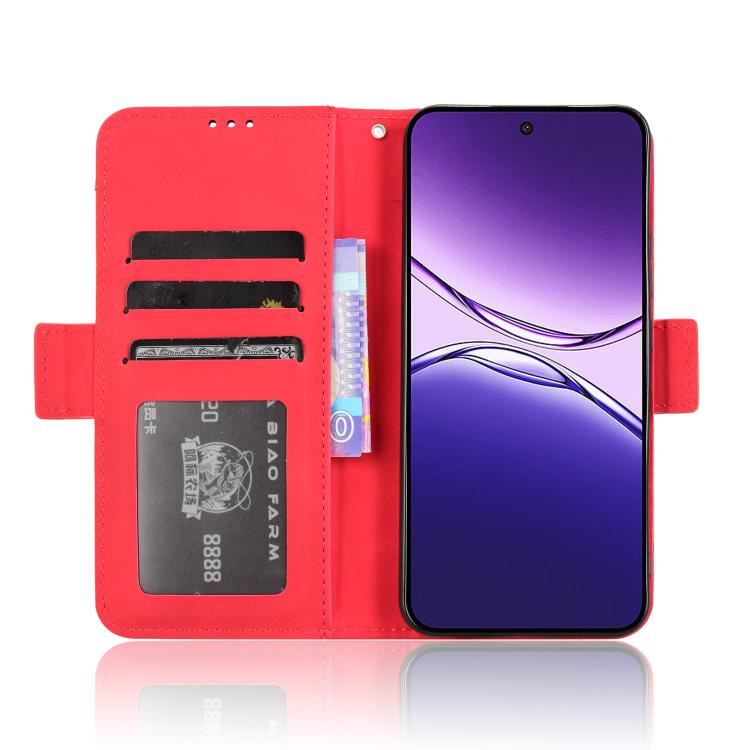 For OPPO F29 5G Global Skin Feel Calf Texture Card Slots Leather Phone Case