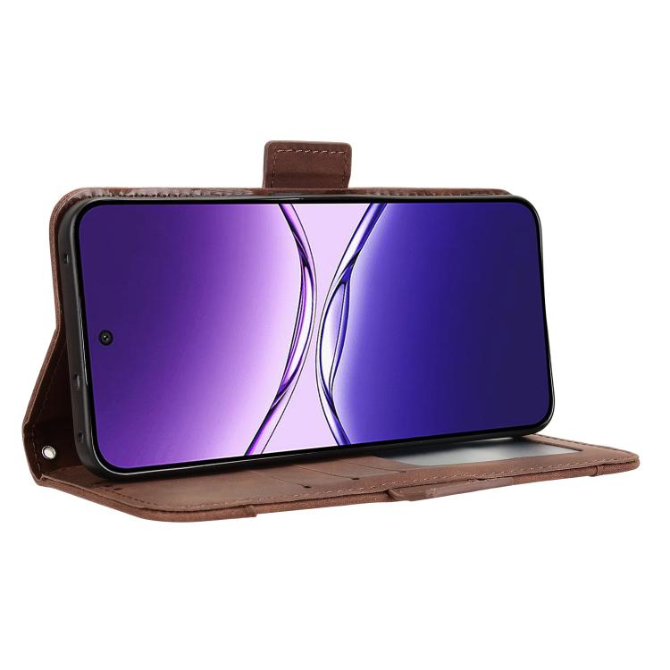 For OPPO F29 5G Global Skin Feel Calf Texture Card Slots Leather Phone Case