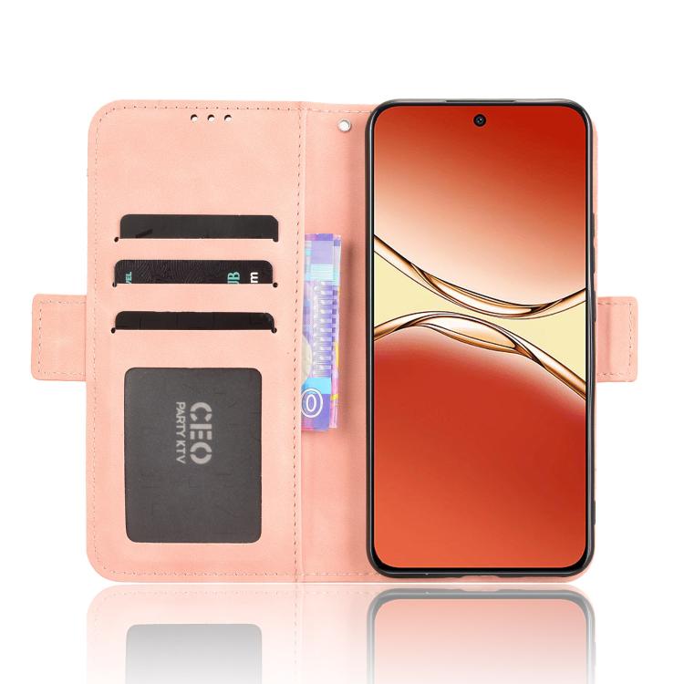 For OPPO F29 Pro 5G Skin Feel Calf Texture Card Slots Leather Phone Case
