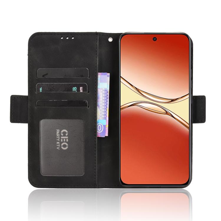 For OPPO F29 Pro 5G Skin Feel Calf Texture Card Slots Leather Phone Case