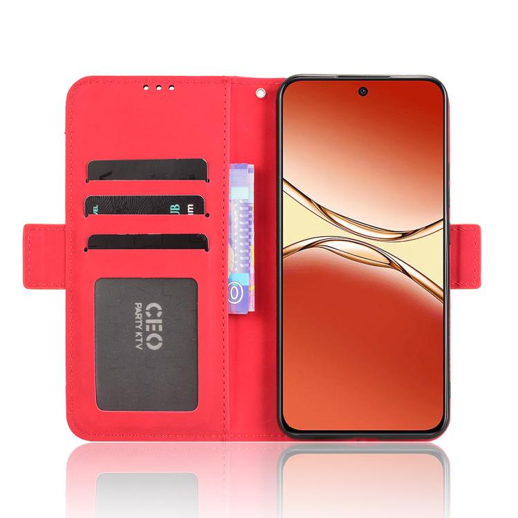 For OPPO F29 Pro 5G Skin Feel Calf Texture Card Slots Leather Phone Case