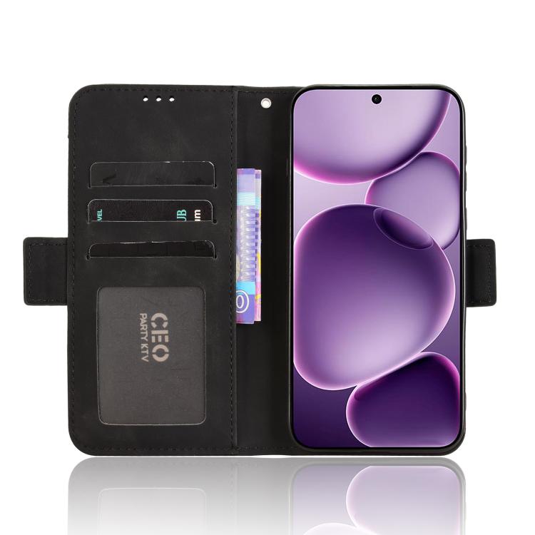 For OPPO Find X8s+ 5G Skin Feel Calf Texture Card Slots Leather Phone Case