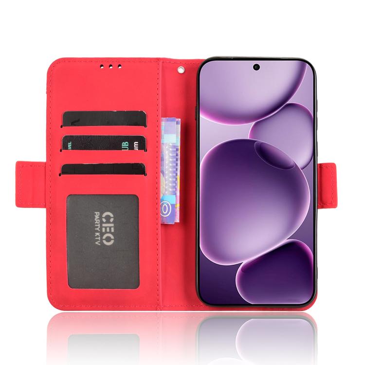 For OPPO Find X8s+ 5G Skin Feel Calf Texture Card Slots Leather Phone Case
