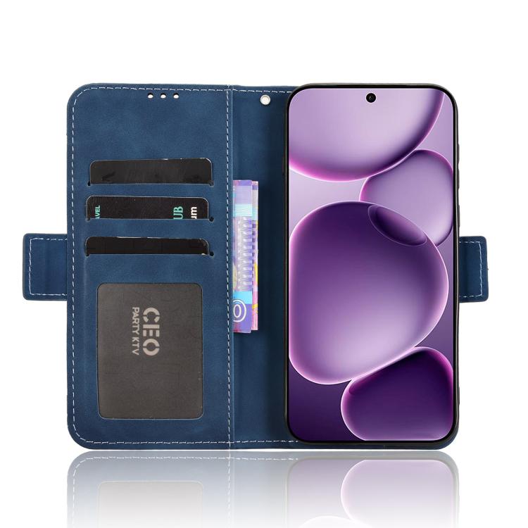 For OPPO Find X8s+ 5G Skin Feel Calf Texture Card Slots Leather Phone Case