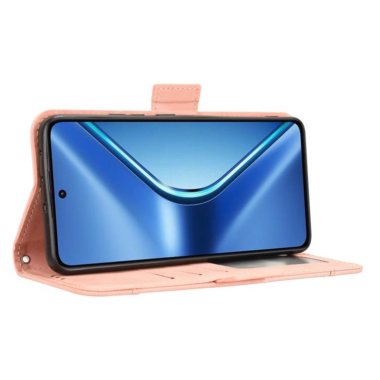 For OPPO K13 5G Skin Feel Calf Texture Card Slots Leather Phone Case