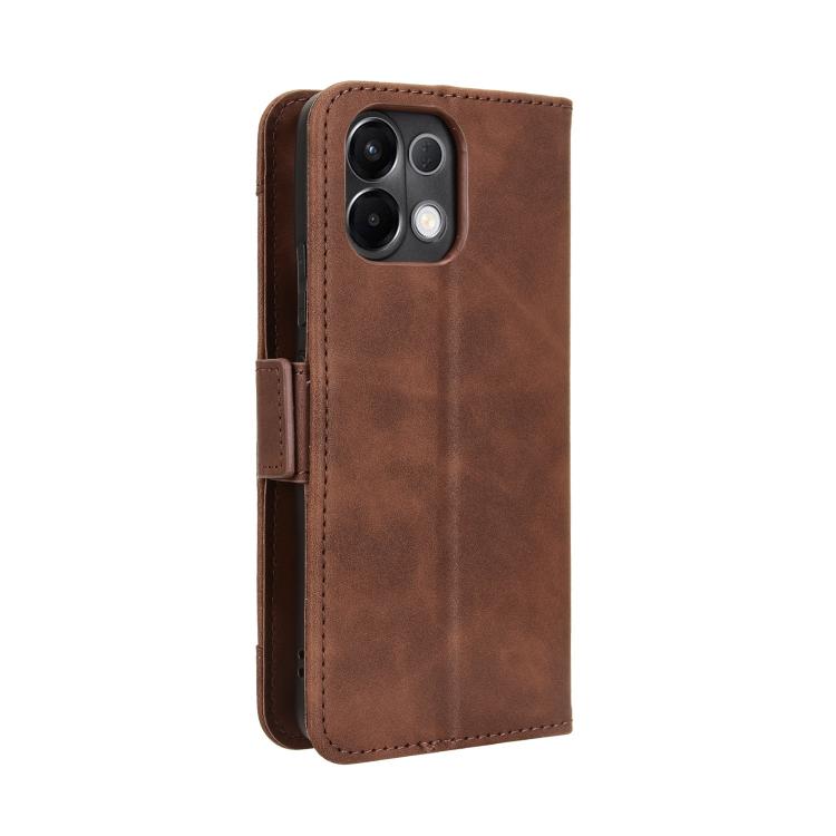 For OPPO K13 5G Skin Feel Calf Texture Card Slots Leather Phone Case