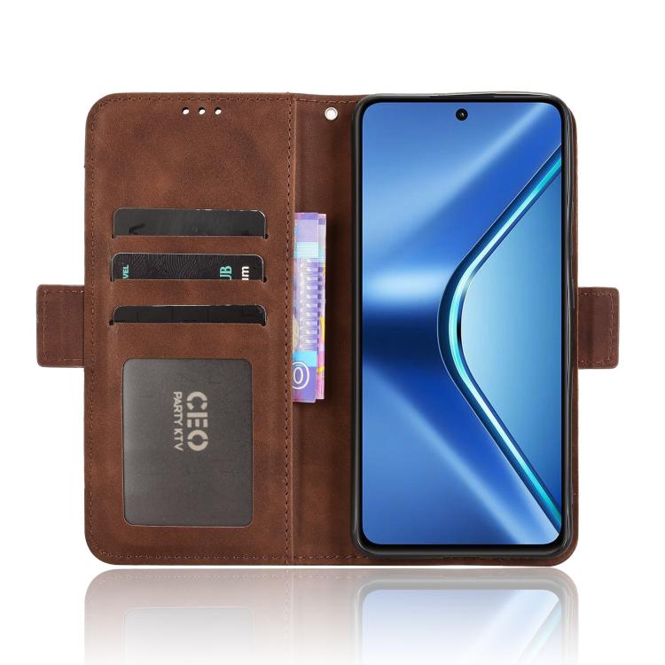 For OPPO K13 5G Skin Feel Calf Texture Card Slots Leather Phone Case