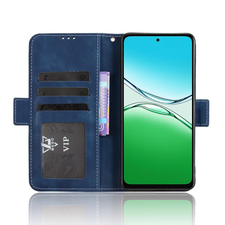 For OPPO A5 4G / 5G Global Skin Feel Calf Texture Card Slots Leather Phone Case