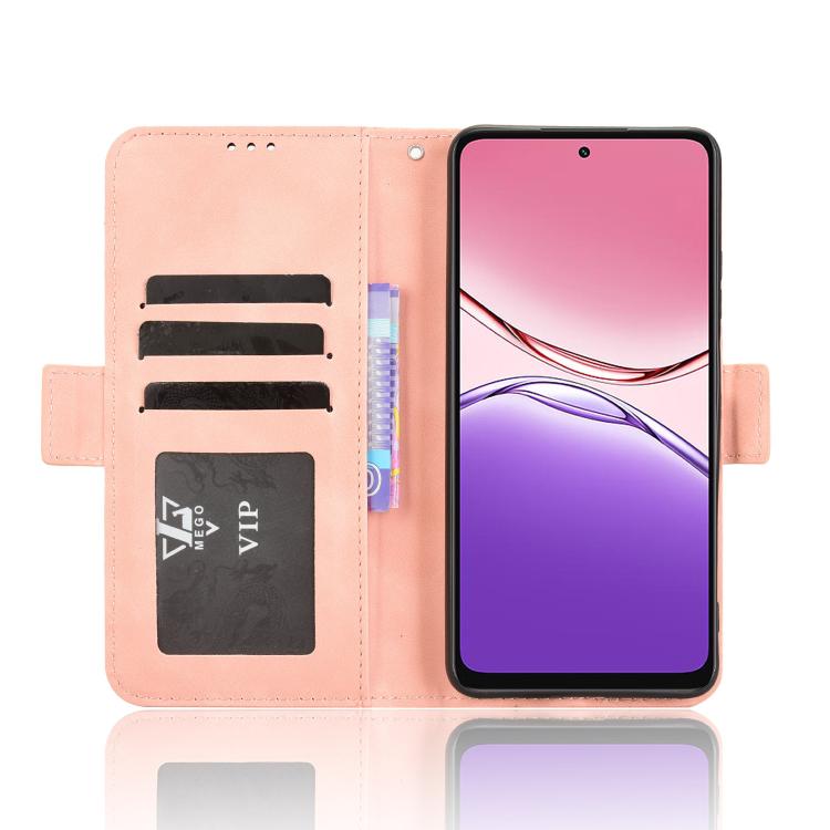 For OPPO A5x 4G / 5G Global Skin Feel Calf Texture Card Slots Leather Phone Case