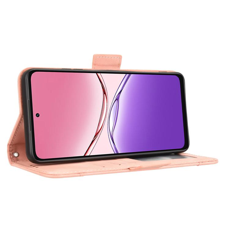 For OPPO A5x 4G / 5G Global Skin Feel Calf Texture Card Slots Leather Phone Case