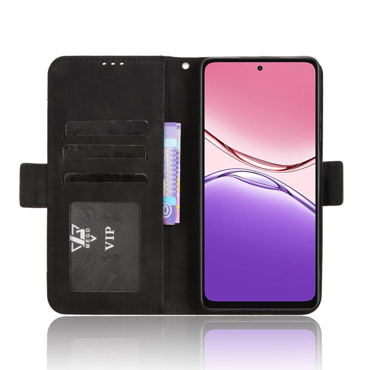 For OPPO A5x 4G / 5G Global Skin Feel Calf Texture Card Slots Leather Phone Case