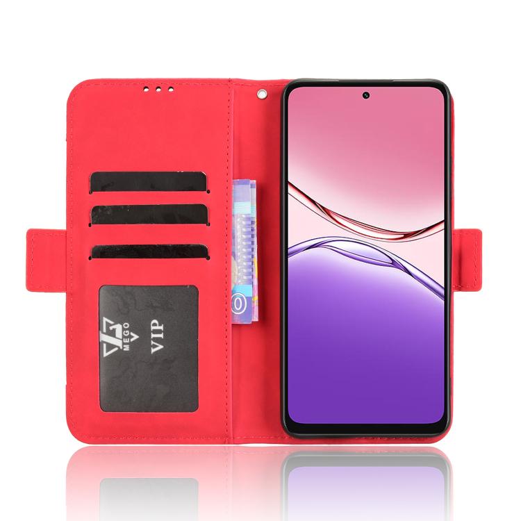 For OPPO A5x 4G / 5G Global Skin Feel Calf Texture Card Slots Leather Phone Case