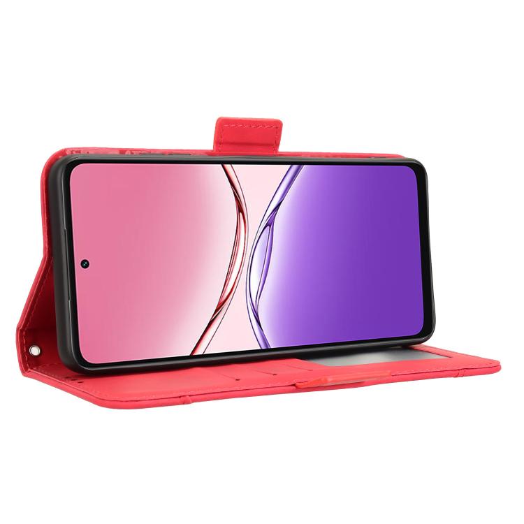For OPPO A5x 4G / 5G Global Skin Feel Calf Texture Card Slots Leather Phone Case