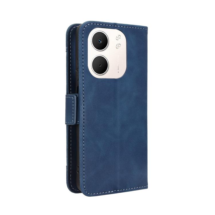For OPPO A5x 4G / 5G Global Skin Feel Calf Texture Card Slots Leather Phone Case