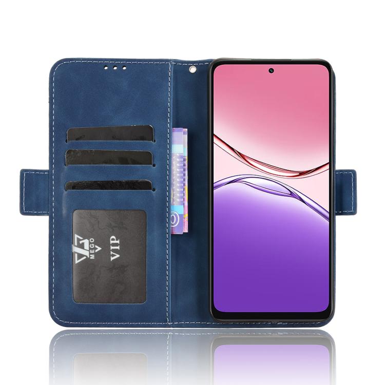 For OPPO A5x 4G / 5G Global Skin Feel Calf Texture Card Slots Leather Phone Case