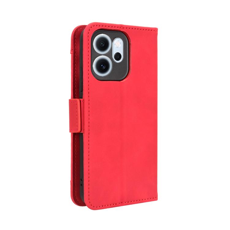 For OPPO Reno14 F 5G Skin Feel Calf Texture Card Slots Leather Phone Case