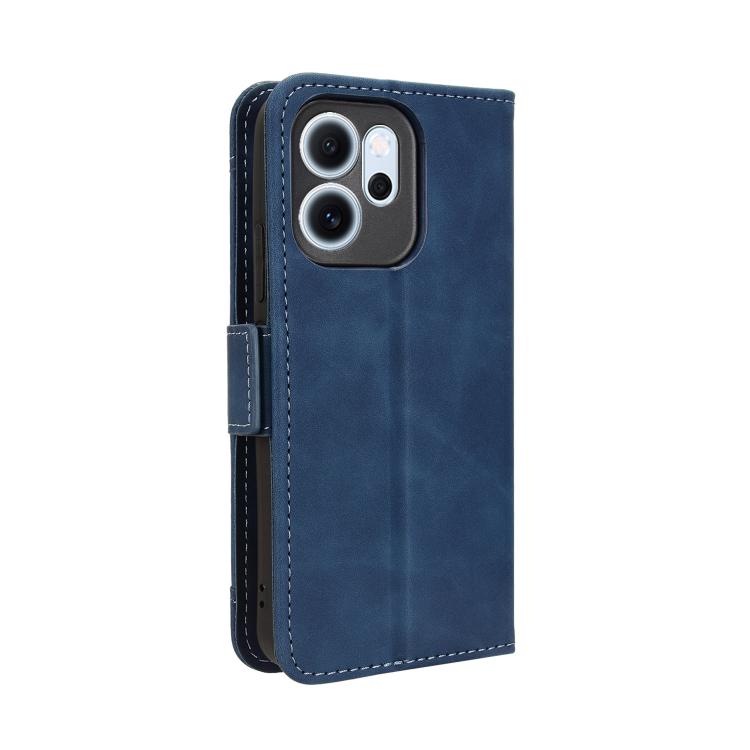 For OPPO Reno14 F 5G Skin Feel Calf Texture Card Slots Leather Phone Case