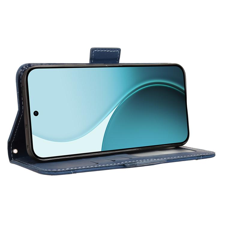 For OPPO Reno14 F 5G Skin Feel Calf Texture Card Slots Leather Phone Case