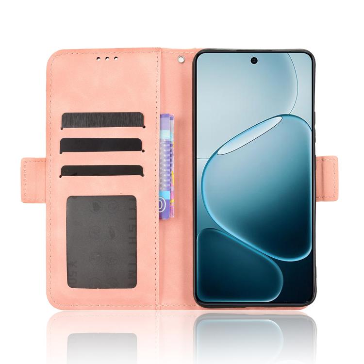 For OPPO A6 Max 5G / F31 Pro+ 5G Skin Feel Calf Texture Card Slots Leather Phone Case