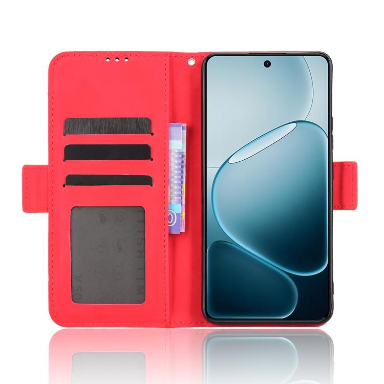 For OPPO A6 Max 5G / F31 Pro+ 5G Skin Feel Calf Texture Card Slots Leather Phone Case
