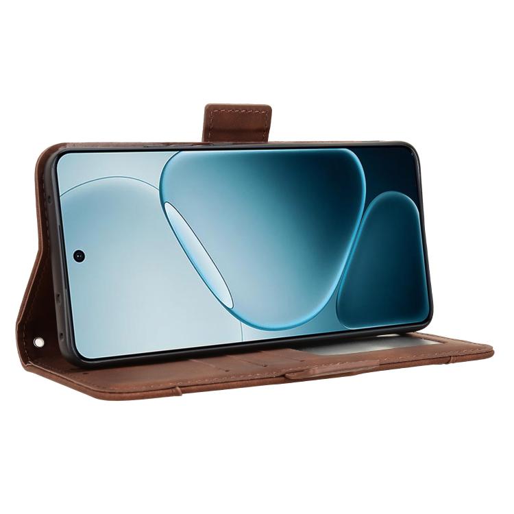 For OPPO A6 Max 5G / F31 Pro+ 5G Skin Feel Calf Texture Card Slots Leather Phone Case