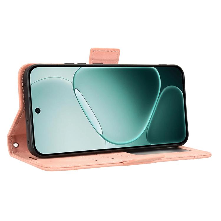 For OPPO F31 Pro 5G Skin Feel Calf Texture Card Slots Leather Phone Case