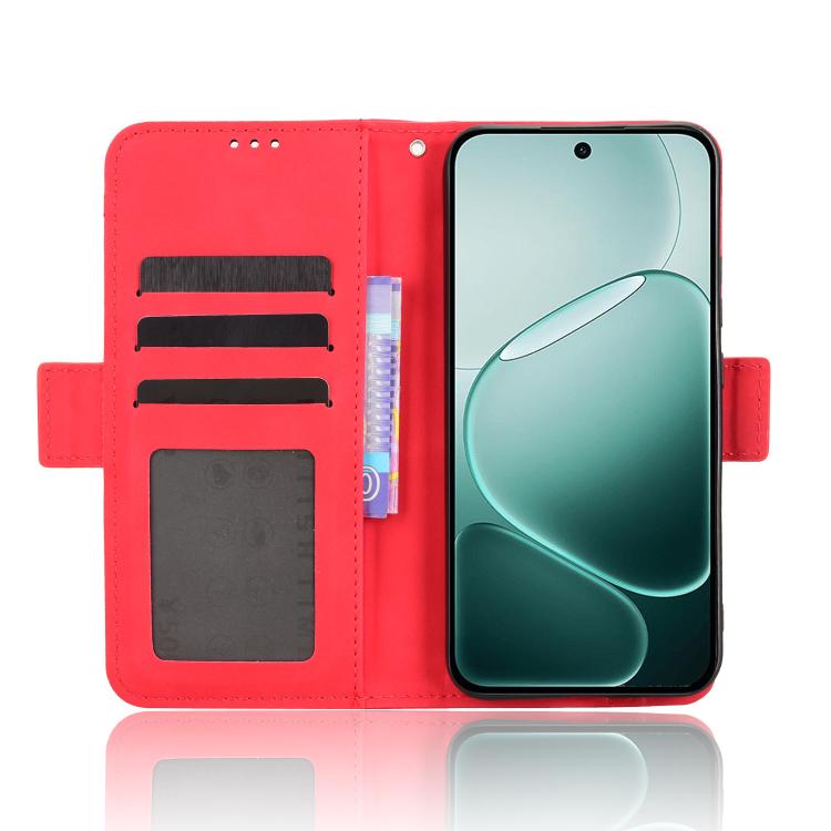 For OPPO F31 Pro 5G Skin Feel Calf Texture Card Slots Leather Phone Case