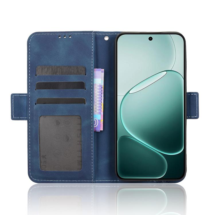 For OPPO A6 Pro 4G / 5G Global / F31 5G Skin Feel Calf Texture Card Slots Leather Phone Case