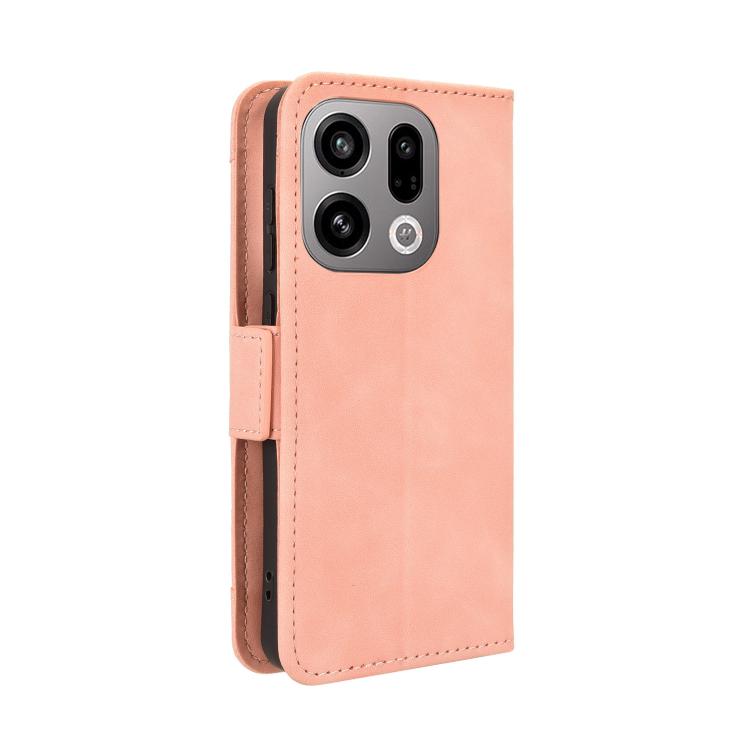 For OPPO Find X9 Skin Feel Calf Texture Card Slots Leather Phone Case