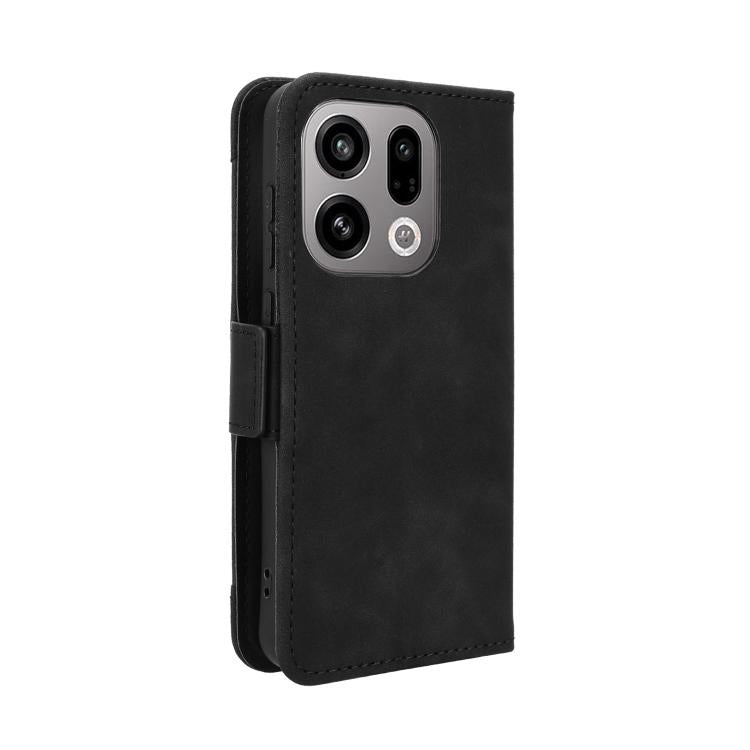 For OPPO Find X9 Skin Feel Calf Texture Card Slots Leather Phone Case