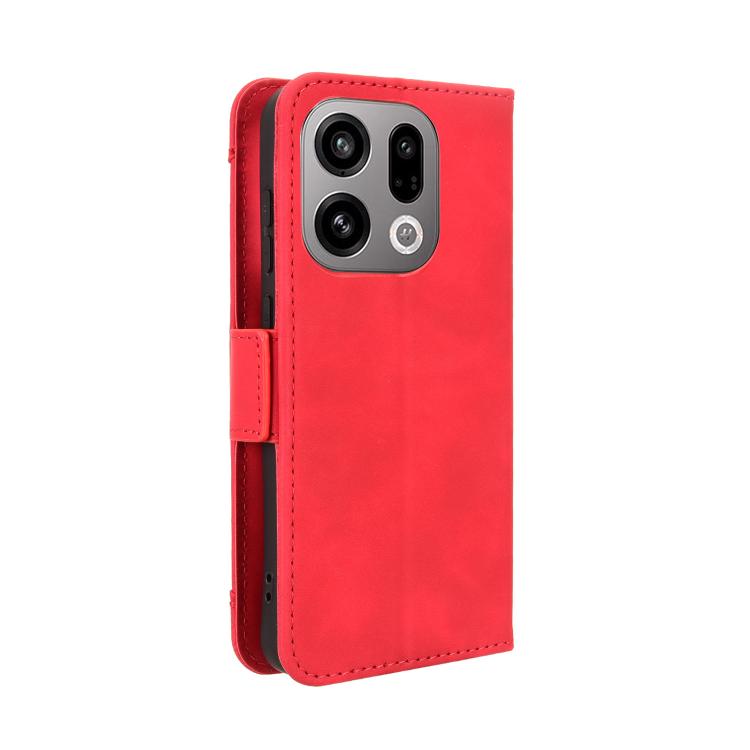 For OPPO Find X9 Skin Feel Calf Texture Card Slots Leather Phone Case