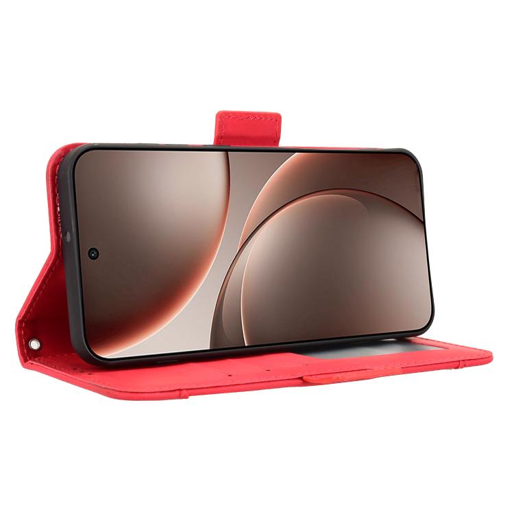 For OPPO Find X9 Skin Feel Calf Texture Card Slots Leather Phone Case