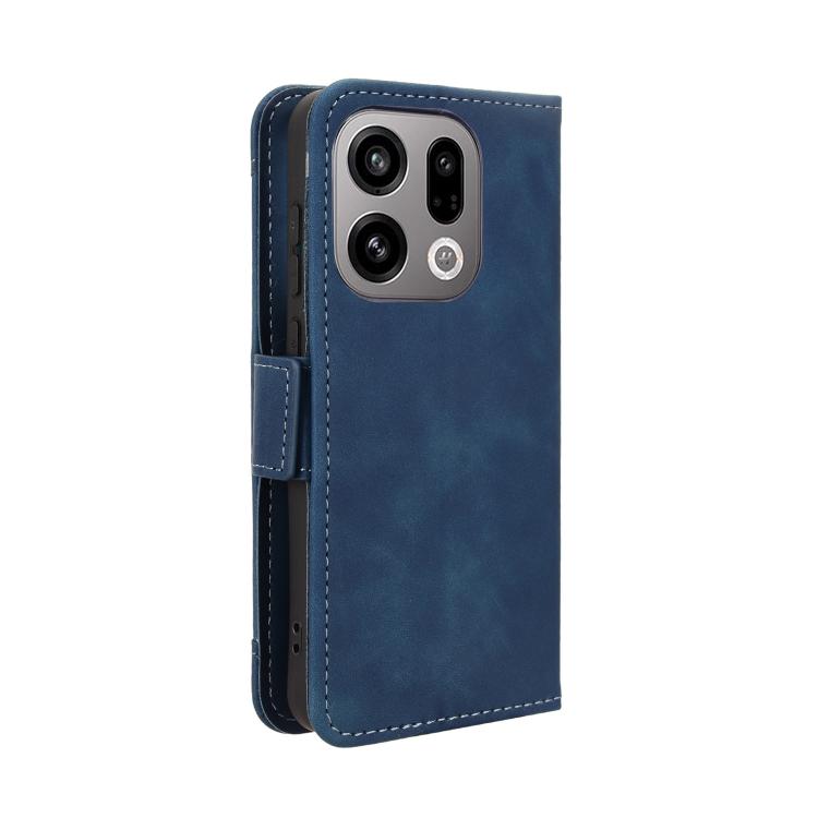 For OPPO Find X9 Skin Feel Calf Texture Card Slots Leather Phone Case