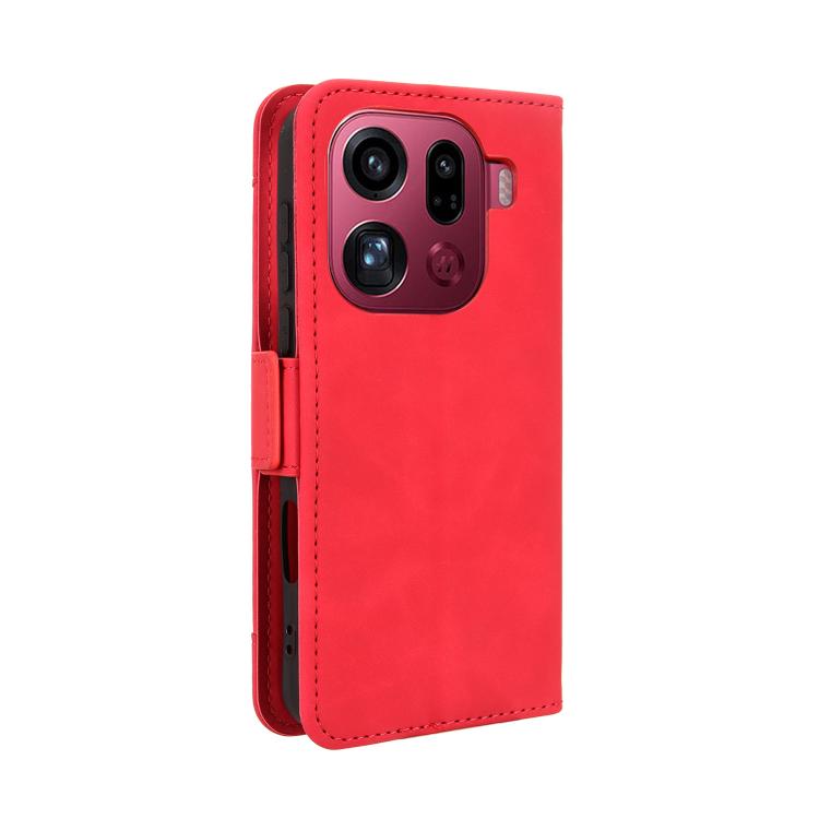 For OPPO Find X9 Pro Skin Feel Calf Texture Card Slots Leather Phone Case