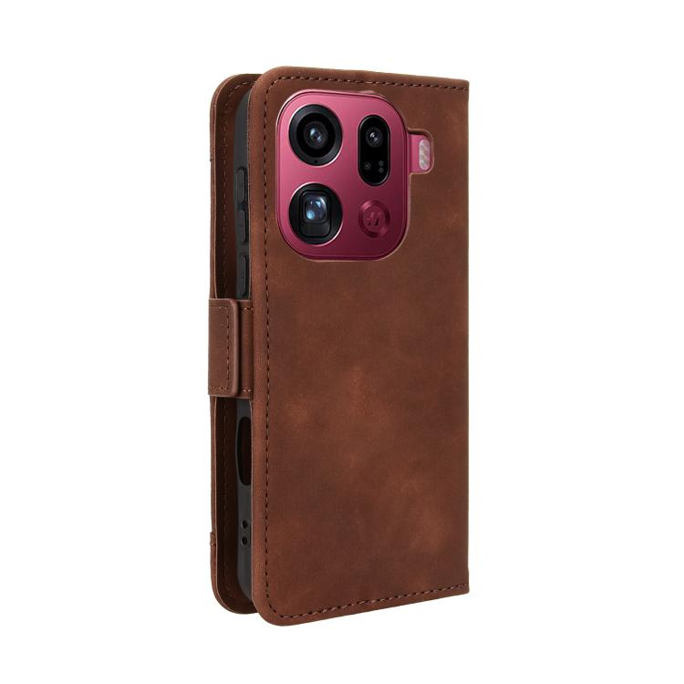 For OPPO Find X9 Pro Skin Feel Calf Texture Card Slots Leather Phone Case