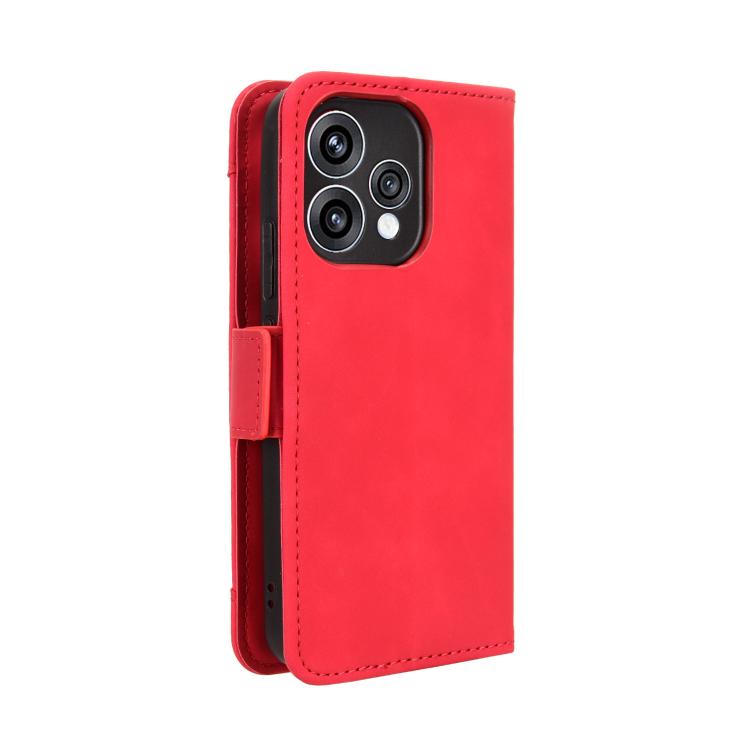 For OPPO Reno15 5G Global / 15c Skin Feel Calf Texture Card Slots Leather Phone Case