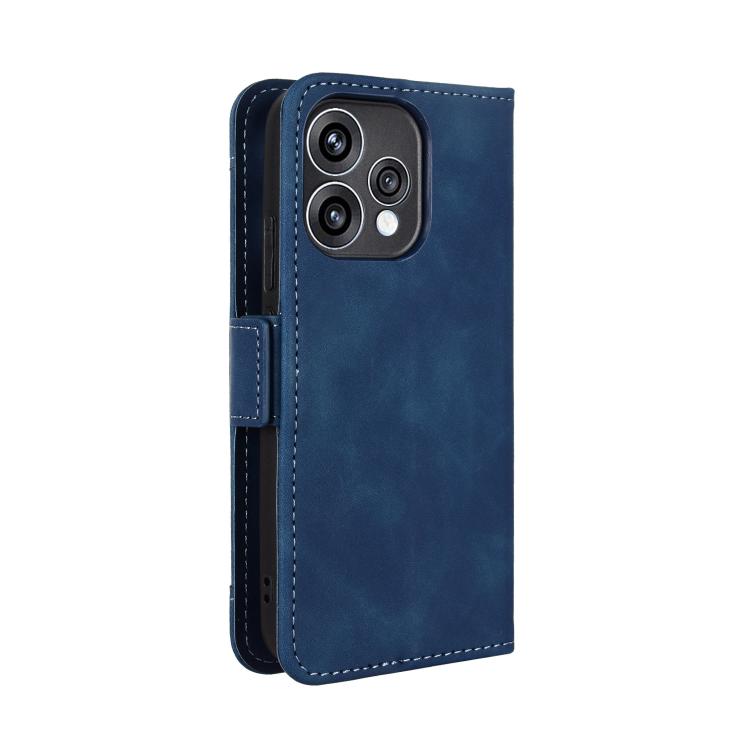 For OPPO Reno15 5G Global / 15c Skin Feel Calf Texture Card Slots Leather Phone Case