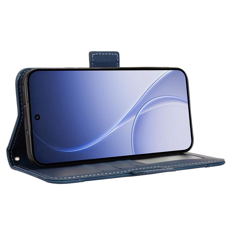 For OPPO Reno15 5G Global / 15c Skin Feel Calf Texture Card Slots Leather Phone Case