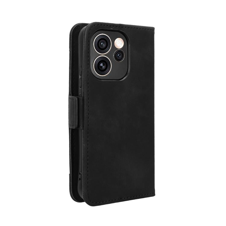 For OPPO Reno15 Pro Max 5G Global Skin Feel Calf Texture Card Slots Leather Phone Case
