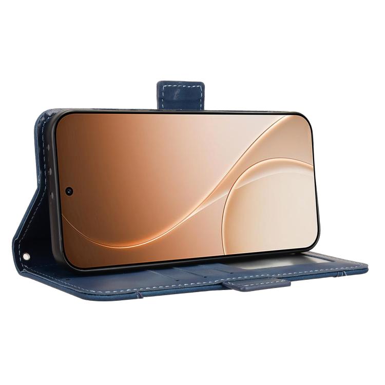 For OPPO Reno15 F 5G Skin Feel Calf Texture Card Slots Leather Phone Case