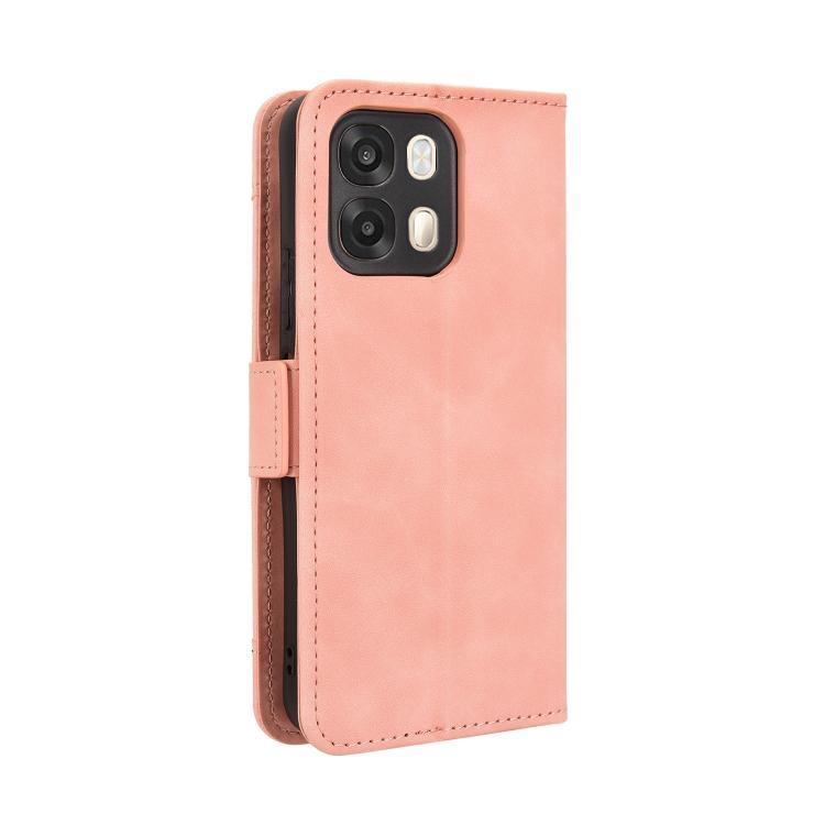 For OPPO A6s 5G / A6 5G Global Skin Feel Calf Texture Card Slots Leather Phone Case
