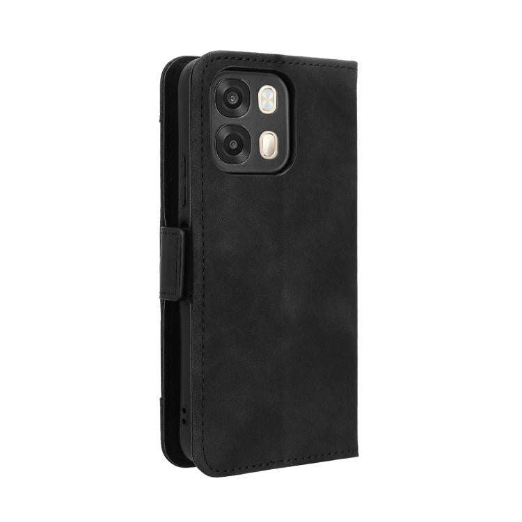 For OPPO A6s 5G / A6 5G Global Skin Feel Calf Texture Card Slots Leather Phone Case