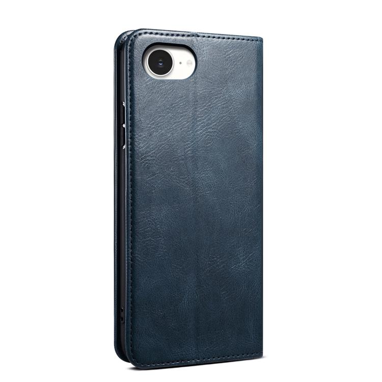 For iPhone 17e / 16e Oil Wax Crazy Horse Texture Leather Phone Case