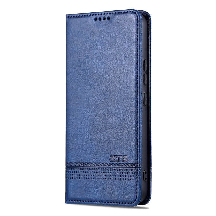 For Samsung Galaxy S23 FE 5G AZNS Magnetic Calf Texture Flip Leather Phone Case