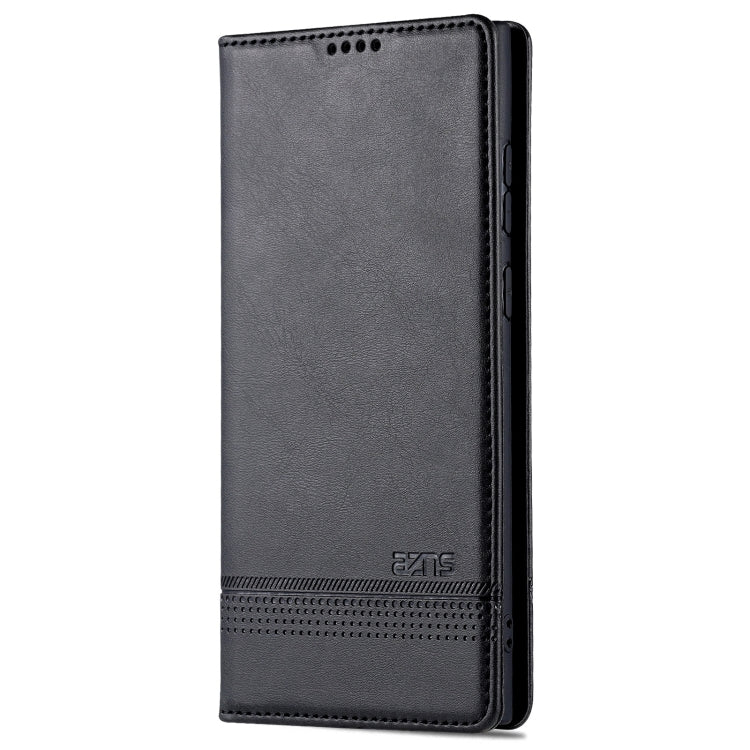 For Samsung Galaxy S24 Ultra 5G AZNS Magnetic Calf Texture Flip Leather Phone Case