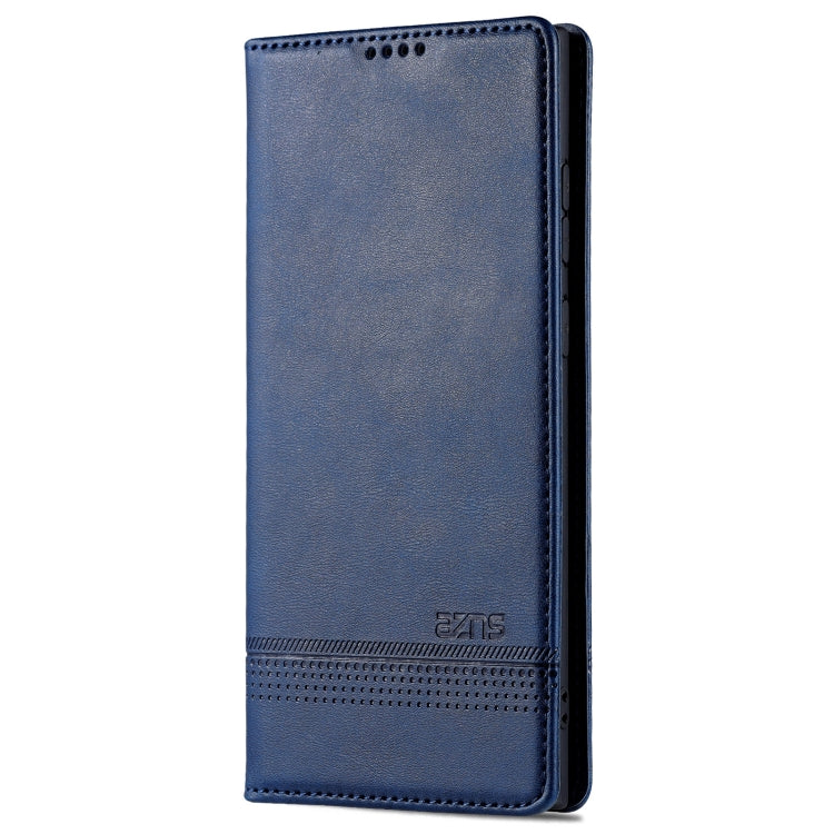 For Samsung Galaxy S24 Ultra 5G AZNS Magnetic Calf Texture Flip Leather Phone Case